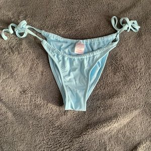 Like new Blue Target Xhilaration String Bikini Bottoms size small